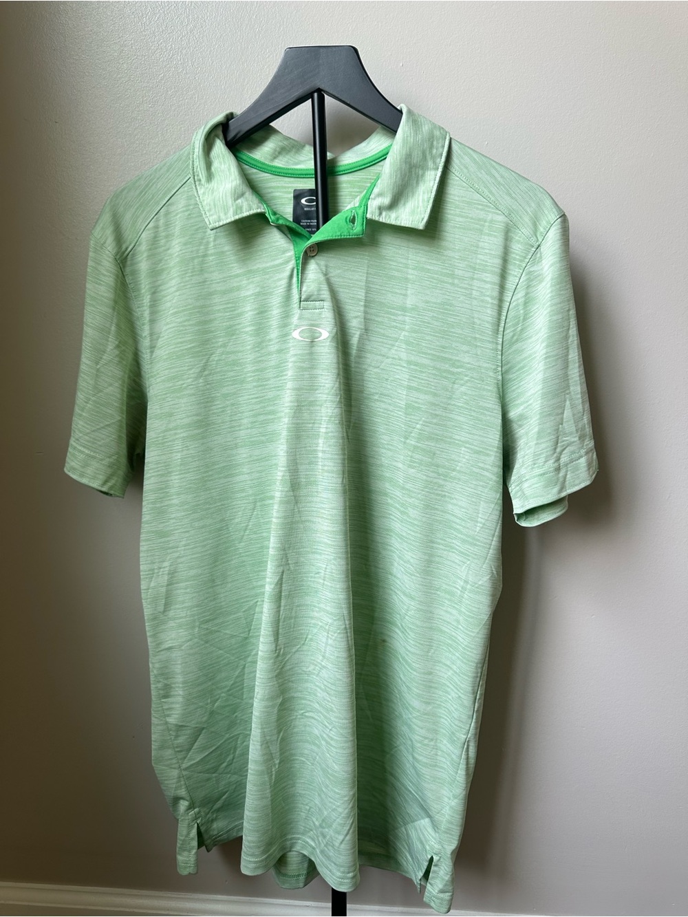 Oakley Light Green Heather Polo Shirt